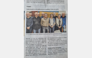 Article dans Ouest France