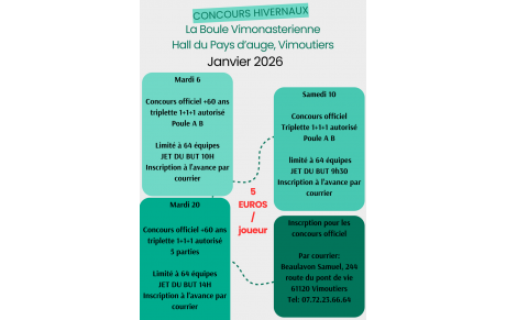 Concours Hiver Vimoutiers Janvier 26